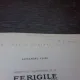 Necropola Hallstattiana de la Ferigile, monografie arheologica - Alexandru Vulpe  (cu dedicatie)