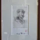 Nicolae Vermont - Autoportret (gravura)