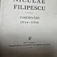Niculae Filipescu - Insemnari 1914-1916 - N. Polizu-Micsunesti
