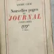 Nouvelles pages de journal -Andre Gide (1932-1935) - din biblioteca lui Geo Dumitrescu