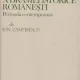 O antologie a dramei istorice romanesti Perioada contemporana  Ion Zamfirescu