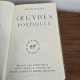 Oeuvres poetiques - Arthur Rimbaud