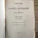 Ovide Densusianu - Histoire de la Langue Roumaine. Tome Premier Les Origines