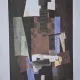 Pablo Picasso - Guitarist, litografie originala
