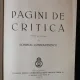 PAGINI DE CRITICA - POMPILIU CONSTANTINESCU