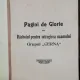 PAGINI DE GLORIE - RAZBOIUL PENTRU INTREGIREA NEAMULUI - GRUPUL CERNA