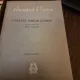 Partitura Cantata anilor lumina,Anatol Vieru, dedicatie pentru Nina Casian