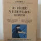 Pierre Lalumiere, Andre Demichel - Les Regimes Parlementaires Europeens