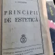 PRINCIPII DE ESTETICA - G. CALINESCU PRIMA EDITIE