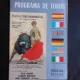 Programa de Toros/Program Corida, contine si biletul de intrare