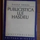 Publicistica lui Hasdeu - Vasile Sandu