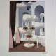 Rene Magritte - Face in the clouds (litografie originala)