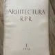 Revista Arhitectura RPR nr.1/1954