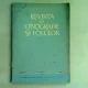 REVISTA DE ETNOGRAFIE SI FOLCLOR NR.5/1965