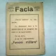 REVISTA FACLA NR.40/OCTOMBRIE 1923  (FASCIA MILITARA NE RASPUNDE)