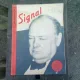 REVISTA SIGNAL, NR. 8/1943, EDITIE IN LIMBA ROMANA,CHURCHILL