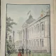Revista Universul Literar nr.40/1897  pe coperta Noul Palat al Universitatii din Iasi
