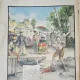 Revista Universul Literar nr.47/1897  pe coperta Executia unui preot in Tonkin