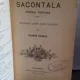 SACONTALA - TRADUCERE DE GEORGE COSBUC