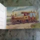STEAM TRAINS. A BOOK OF 30 POSTCARDS