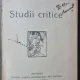 Studii Critice - H. Sanielevici