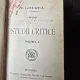 Studii critie - I. Gherea Vol. I si II 1890 colegate