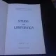 STUDII DE LINGVISTICA