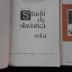 STUDII DE SLAVISTICA  VOL.I+II