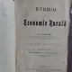 STUDIU DE ECONOMIE RURALA. STUDII DE ECONOMIE RURALA - S.P RADIANU