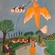 Tablou Petru Vintila - Pestisorul Auriu (pictura)