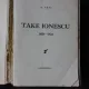 TAKE IONESCU - C. XENI
