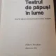 Teatrul de papusi in lume. Jocul de papusi contemporan in cuvint si imagine