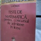 Teste de matematica pentru concursul de admitere in liceu - I. Petrica