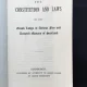 The Constitution and Laws of the Grand Lodge of Antient free and Accepted Masons of Scotland
