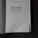 THE PAPER BRIDGE, ESSAYS ON JUDAISM - MOSES ROSEN  (CARTE IN LIMBA ENGLEZA)