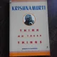 THINK ON THESE THINGS - KRISHNAMURTI  (CARTE IN LIMBA ENGLEZA)