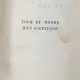Tour du monde d un sceptique (Turul lumii pentru un sceptic- carte in franceza)- Aldous Huxley