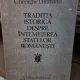 TRADITIA ISTORICA DESPRE INTEMEIEREA STATELOR ROMANESTI , GHEORGHE I. BRATIANU