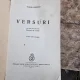 Tudor Arghezi - Versuri. Editie definitiva ingrijit de autor. A doua editie adaugita