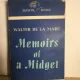 Walter de la Mare - Memoirs on a Midget