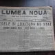 Ziarul Lumea Noua, ziar socialist,organ al P.S.D.-M.R.,Anul III,760 sambata 25 Ianuarie 1897